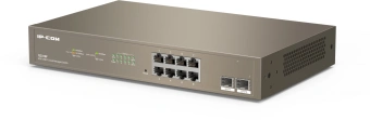 Коммутатор IP-Com G3310F (L2) 8x1Гбит/с 2xКомбо(1000BASE-T/SFP) 2SFP управляемый - купить недорого с доставкой в интернет-магазине