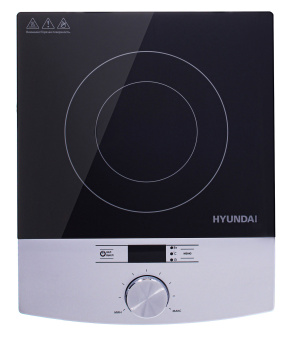 Плита Индукционная Hyundai HYC-0102 серебристый/черный стеклокерамика (настольная) - цена, купить или заказать с доставкой в интернет-магазине Плита Индукционная Hyundai HYC-0102 серебристый/черный стеклокерамика (настольная) - купить недорого с доставкой в интернет-магазине
