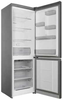 Холодильник Hotpoint HT 5180 MX 2-хкамерн. нержавеющая сталь/серебристый - купить недорого с доставкой в интернет-магазине