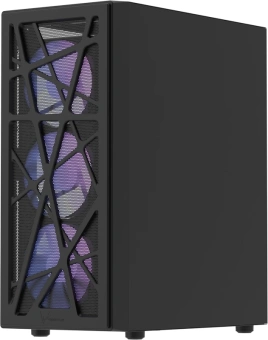 Корпус Formula Mana V2 черный без БП ATX 9x120mm 1x140mm 1xUSB2.0 1xUSB3.0 bott PSU - купить недорого с доставкой в интернет-магазине