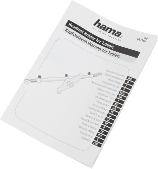 Автомобильный держатель Hama для планшетных компьютеров серебристый (00182544) - купить недорого с доставкой в интернет-магазине