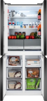 Холодильник Weissgauff WCD 450 BEG NoFrost Inverter 3-хкамерн. бежевый инвертер - купить недорого с доставкой в интернет-магазине