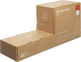 Саундбар LG S60T 3.1 120Вт+220Вт черный - купить недорого с доставкой в интернет-магазине