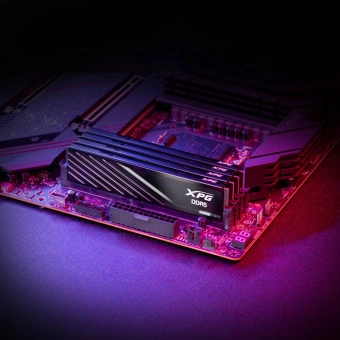 Память DDR5 16GB 5600MHz A-Data AX5U5600C4616G-SLABBK XPG Lancer Blade RTL Gaming PC5-44800 CL46 DIMM ECC 288-pin 1.1В kit dual rank с радиатором Ret - купить недорого с доставкой в интернет-магазине