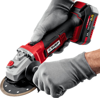 Углошлифовальная машина Зубр УШМ-18-125-41 10000об/мин рез.шпин.:M14 d=125мм - цена, купить или заказать с доставкой в интернет-магазине Углошлифовальная машина Зубр УШМ-18-125-41 10000об/мин рез.шпин.:M14 d=125мм - купить недорого с доставкой в интернет-магазине