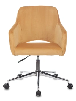 Кресло Бюрократ CH-380SL янтарный Italia 9 крестов. металл хром - купить недорого с доставкой в интернет-магазине