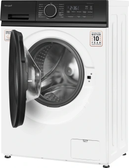 Стиральная машина Weissgauff WM 41106 Inverter Steam класс: A+++ загр.фронтальная макс.:6кг белый инвертор - купить недорого с доставкой в интернет-магазине