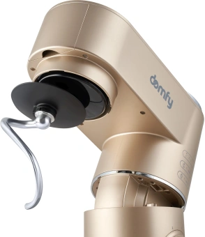Миксер планетарный Domfy DSC-KM301 1200Вт золотистый - купить недорого с доставкой в интернет-магазине