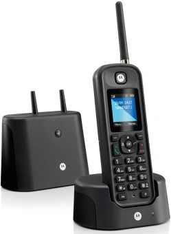 Р/Телефон Dect Motorola O201 черный АОН - купить недорого с доставкой в интернет-магазине