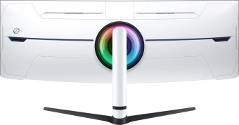 Монитор Samsung 57" Odyssey Neo G9 S57CG952NI черный VA LED 32:9 HDMI полуматовая HAS Piv 2500:1 420cd 178гр/178гр 7680x2160 240Hz FreeSync Premium Pro DP Dual UHD USB 19кг - купить недорого с доставкой в интернет-магазине