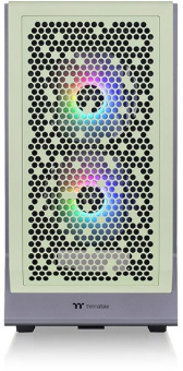 Корпус Thermaltake Ceres 300 TG ARGB Matcha зеленый без БП ATX 7x140mm 5x180mm 2xUSB3.0 audio bott PSU - купить недорого с доставкой в интернет-магазине