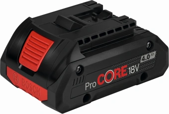 Батарея аккумуляторная Bosch ProCORE18V 18В 4.0Ач Li-Ion (1600A016GB) - купить недорого с доставкой в интернет-магазине