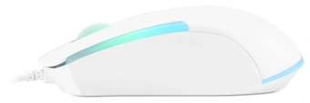 Мышь Оклик 245M белый оптическая 1000dpi USB 3but (471480) - купить недорого с доставкой в интернет-магазине