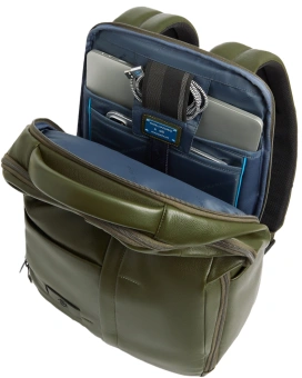 Рюкзак мужской Piquadro Russel CA6765W137/VE2 хаки натур.кожа - купить недорого с доставкой в интернет-магазине