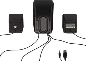 Колонки Оклик OK-420 2.1 черный 11Вт - купить недорого с доставкой в интернет-магазине