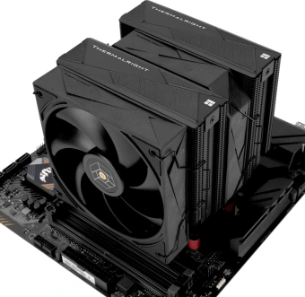 Устройство охлаждения(кулер) Thermalright Royal Pretor 130 Soc-AM5/AM4/1200/1700/1851 черный 4-pin 29.4dB Al+Cu Ret (RP130-BL) - купить недорого с доставкой в интернет-магазине