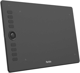 Графический планшет Parblo A610 Pro USB Type-C черный - купить недорого с доставкой в интернет-магазине