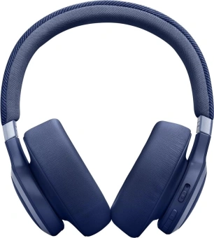 Гарнитура накладные JBL Live 770NC 2м синий беспроводные bluetooth оголовье (JBLLIVE770NCBLU) - купить недорого с доставкой в интернет-магазине