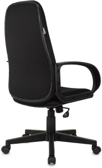 Кресло руководителя Бюрократ Ch-808AXSN черный TW-11 крестов. пластик - купить недорого с доставкой в интернет-магазине