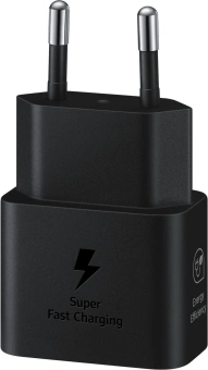 Сетевое зар./устр. Samsung 25W 3A (PD) USB Type-C черный (EP-T2510XBEGEU) - купить недорого с доставкой в интернет-магазине