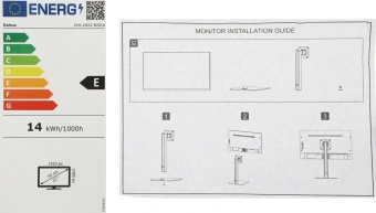 Монитор Dahua 21.5" DHI-LM22-B201A черный IPS LED 4ms 16:9 HDMI матовая HAS Piv 1000:1 250cd 178гр/178гр 1920x1080 100Hz VGA DP FHD 2.96кг - купить недорого с доставкой в интернет-магазине