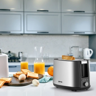 Тостер Vitek Loft Professional VT-7158 750Вт - цена, купить или заказать с доставкой в интернет-магазине Тостер Vitek Loft Professional VT-7158 750Вт - купить недорого с доставкой в интернет-магазине