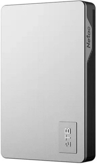 Жесткий диск Netac USB 3.0 2TB NT05K338N-002T-30SL K338 2.5" серебристый - купить недорого с доставкой в интернет-магазине
