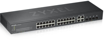 Коммутатор Zyxel GS1920-24V2-EU0101F (L2) 24x1Гбит/с 4xКомбо(1000BASE-T/SFP) управляемый - купить недорого с доставкой в интернет-магазине