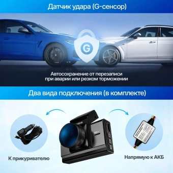 Видеорегистратор TrendVision Online Air 4G черный 1080x1920 1080p 160гр. GPS Allwinner V853 - купить недорого с доставкой в интернет-магазине