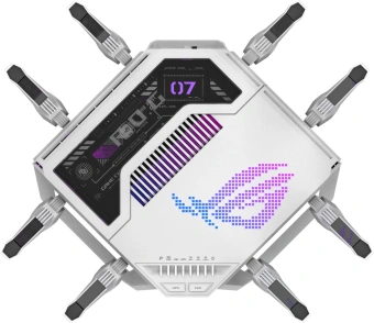 Роутер беспроводной Asus GT-BE19000AI BE19000 100/1000/10000BASE-T серый - купить недорого с доставкой в интернет-магазине