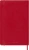 Еженедельник Moleskine ACADEMIC SOFT WKNT Large 130х210мм датир.18мес 208стр. мягкая обложка красный - купить недорого с доставкой в интернет-магазине