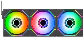 Вентилятор для корпуса Thermaltake Swafan 120 EX Infinity ARGB 120х120x25 черный 4-pin 32дБ (CL-F264-PL12SW-A) Ret - купить недорого с доставкой в интернет-магазине