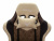 Кресло игровое Zombie VIKING 7 KNIGHT Fabric коричневый/бежевый ткань/эко.кожа с подголов. крестов. металл - купить недорого с доставкой в интернет-магазине