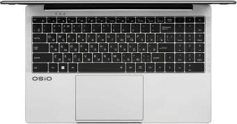 Ноутбук Osio FocusLine F150A-001 Ryzen 5 5560U 8Gb SSD256Gb AMD Radeon Graphics 15.6" IPS FHD (1920x1080) без ОС grey WiFi BT Cam 6000mAh - купить недорого с доставкой в интернет-магазине