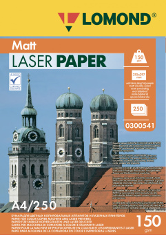 Бумага Lomond Ultra DS Matt CLC 0300541 A4/150г/м2/250л./белый матовое/матовое для лазерной печати - купить недорого с доставкой в интернет-магазине