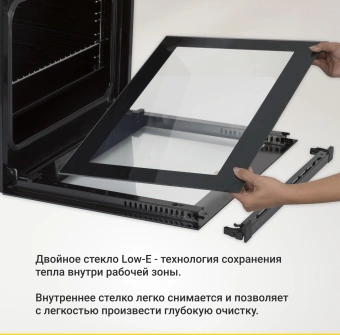 Духовой шкаф Электрический Simfer B6EC16016 белый - купить недорого с доставкой в интернет-магазине