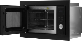 Микроволновая печь Hyundai HBW 2544 BG 25л. 900Вт черный (встраиваемая) - купить недорого с доставкой в интернет-магазине