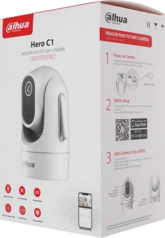 Камера видеонаблюдения IP Dahua DH-SD-H4C-0400B Wi-Fi 4-4мм цв. корп.:белый - купить недорого с доставкой в интернет-магазине