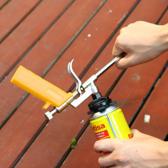 Пистолет для заполнения пустот Deko DKFG01 желтый/серебристый - купить недорого с доставкой в интернет-магазине