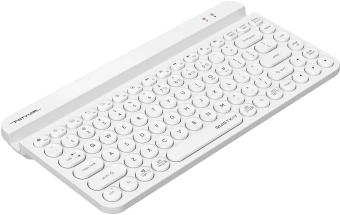 Клавиатура A4Tech Fstyler FBK30 белый USB беспроводная BT/Radio slim Multimedia (FBK30 WHITE) - купить недорого с доставкой в интернет-магазине