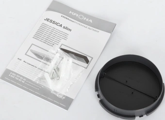 Вытяжка козырьковая Krona Jessica PB 500 slim черный управление: кнопочное (1 мотор) - купить недорого с доставкой в интернет-магазине