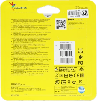 Накопитель SSD A-Data SATA-III 960GB ASU650SS-960GT-R Ultimate SU650 2.5" - купить недорого с доставкой в интернет-магазине