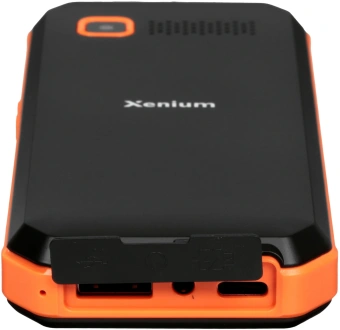 Мобильный телефон Xenium X300 черный/оранжевый моноблок 2Sim 2.8" 240x320 Nucleus 0.3Mpix GSM900/1800 MP3 FM microSD max32Gb - купить недорого с доставкой в интернет-магазине
