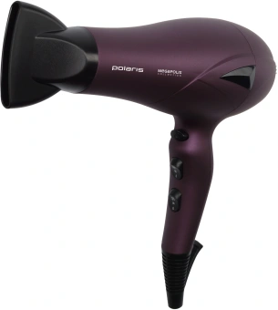 Фен Polaris PHD 2010Ti 2100Вт фиолетовый - купить недорого с доставкой в интернет-магазине