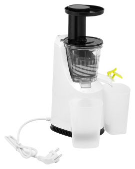 Соковыжималка шнековая Starwind SJ3112 200Вт рез.сок.:600мл. белый - купить недорого с доставкой в интернет-магазине