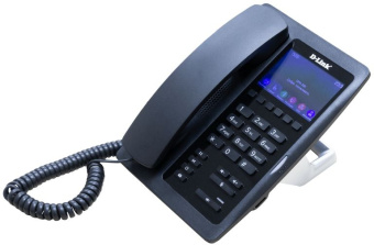 Телефон IP D-Link DPH-200SE черный (DPH-200SE/F1A) - купить недорого с доставкой в интернет-магазине