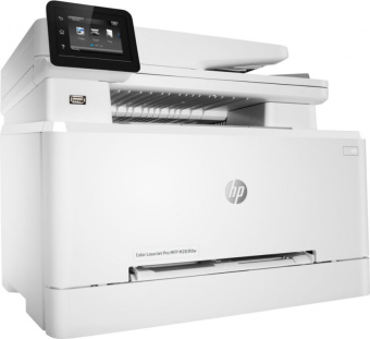 МФУ лазерный HP Color LaserJet Pro M283fdw (7KW75A) A4 Duplex Net WiFi белый - купить недорого с доставкой в интернет-магазине