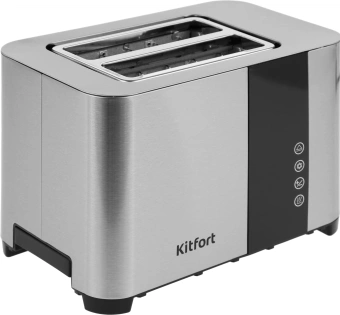 Тостер Kitfort KT-2047 850Вт нержавеющая сталь - купить недорого с доставкой в интернет-магазине