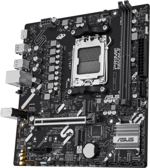 Материнская плата Asus PRIME B850M-F Socket AM5 AMD B850 2xDDR5 mATX AC`97 8ch(7.1) GbLAN RAID+VGA+HDMI - купить недорого с доставкой в интернет-магазине