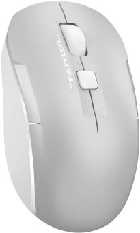 Мышь A4Tech Fstyler FB26CS Air2 серебристый/белый оптическая 2000dpi silent беспров. BT/Radio USB для ноутбука 4but (FB26CS AIR2 ICY WHITE) - купить недорого с доставкой в интернет-магазине